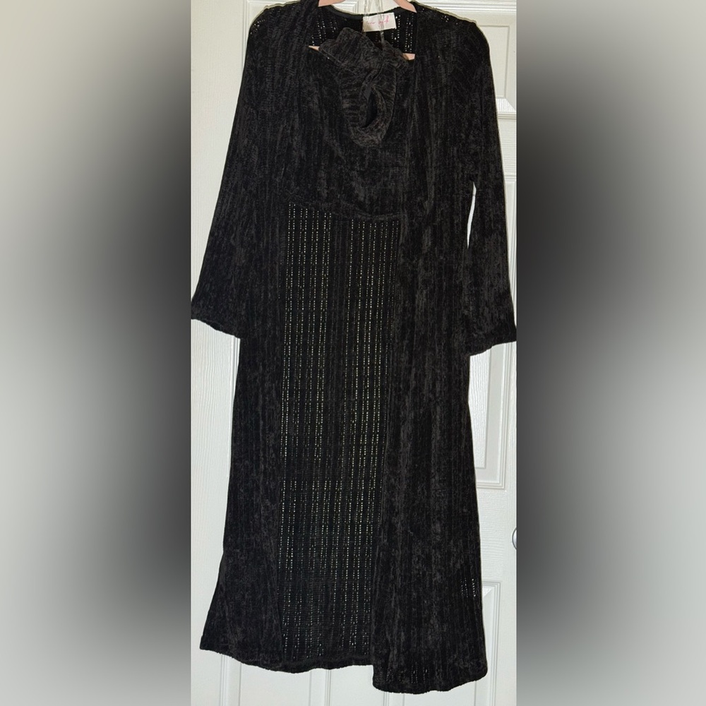 SET - Robe, tube top, and mini skirt set